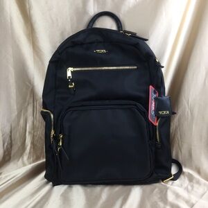 Tumi Black Backpack for Men